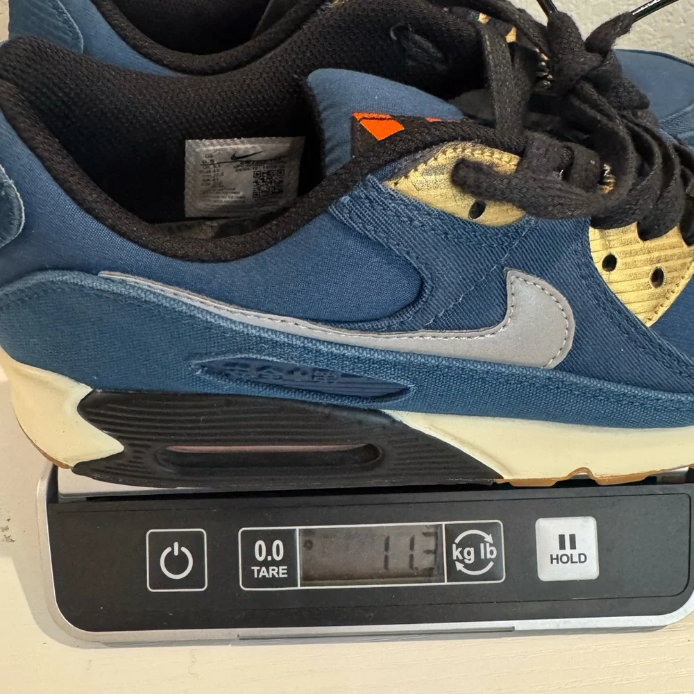 Nike Air Max 90 Tokyo Japan City Pack Navy Sneakers Men Size 9.5 Limited Edition